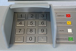 小鍵盤,數字字段,atm