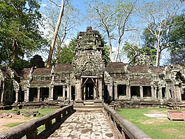 寺,柬埔寨,ankhor