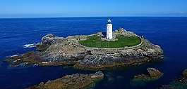 海,康沃爾郡,燈塔