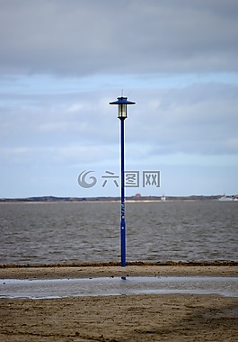 北海,水,海