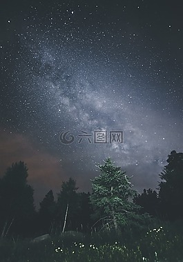 黑暗,夜,天空