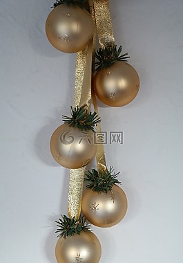 圣誕節(jié)裝飾,glaskugeln,金