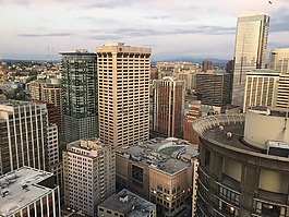 西雅圖,城市,市中心