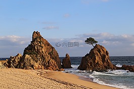 哥斯達黎加,海灘,海