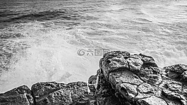 风景,海,悬崖