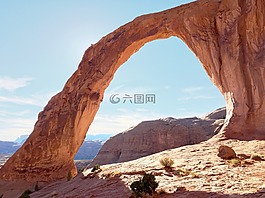 巖,小山,山