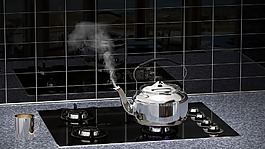厨房,活,茶水壶