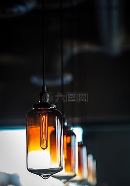 光,燈泡,電力