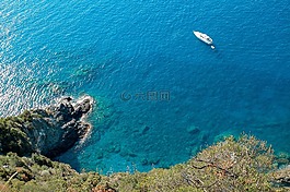 海,地中海,意大利海岸