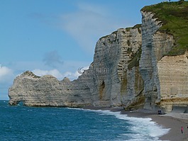 法國(guó),懸崖,巖