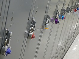 儲物柜,學校,保護