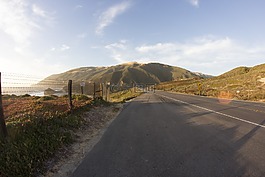 路,海岸,海岸线