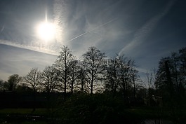 空氣,太陽,云