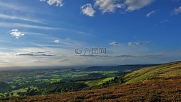 全景,自然,天空