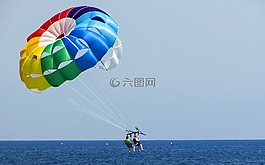 降落傘,滑翔傘,顏色