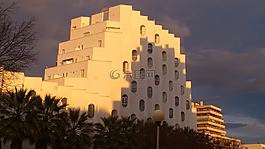 體系結(jié)構(gòu),城市,日落