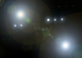 黑暗,光,散景