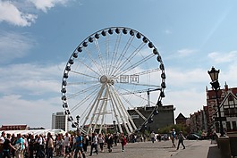 月亮公园,格但斯克,车轮