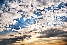 天空,藍(lán)色,云計(jì)算