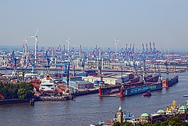 漢堡,端口,起重機(jī)