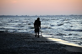 波羅的海,海,日落