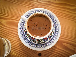 杯,咖啡,熱