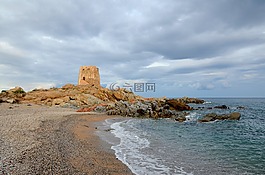 塔,動(dòng)態(tài)的,撒丁島
