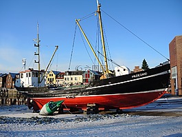 帆船,船舶,husum