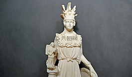 雪花,數(shù)字,雕像