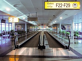 機場,設施,機