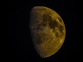 新月,月球,夜