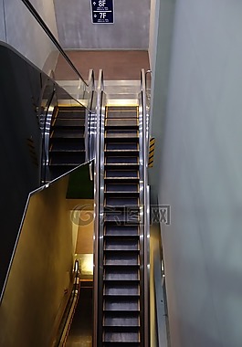 自动扶梯,建筑,内部