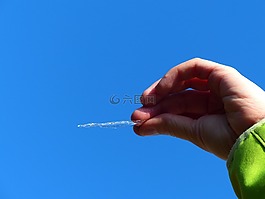 手,冰柱,保持