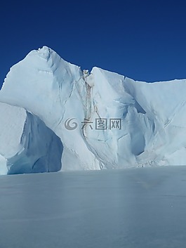 冰山一角,南極洲,冰