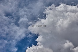 背景,紋理,云