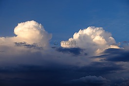 云,雷暴,天空