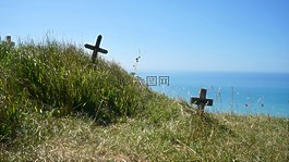 灘頭,傷心,懸崖