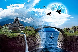 夢想,景觀,幻想