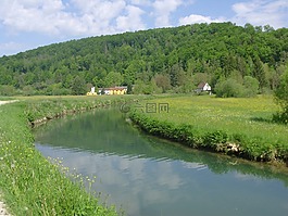 德國(guó),景觀,山