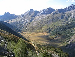 法国,比利牛斯,山