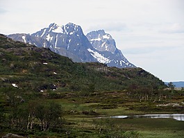 山,挪威,自然