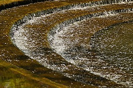 水梯,湖,池塘