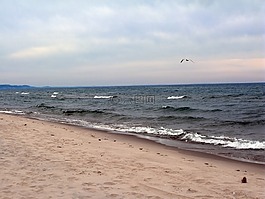 湖,沙,海灘