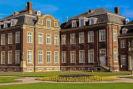 城堡,宫 nordkirchen,北教堂