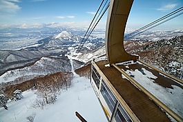雪,旅程,冬季