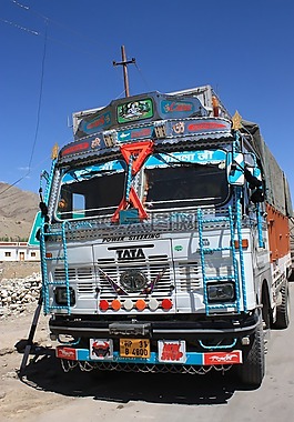 卡車,印度,重載