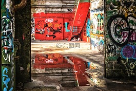 丟失的地方,pforphoto,涂鴉