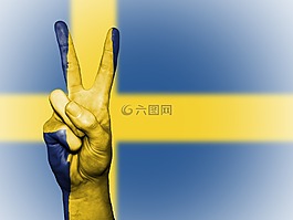 瑞典,和平,手