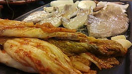 泡菜,肉,豬肉