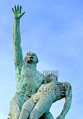 法國(guó),馬賽,雕像